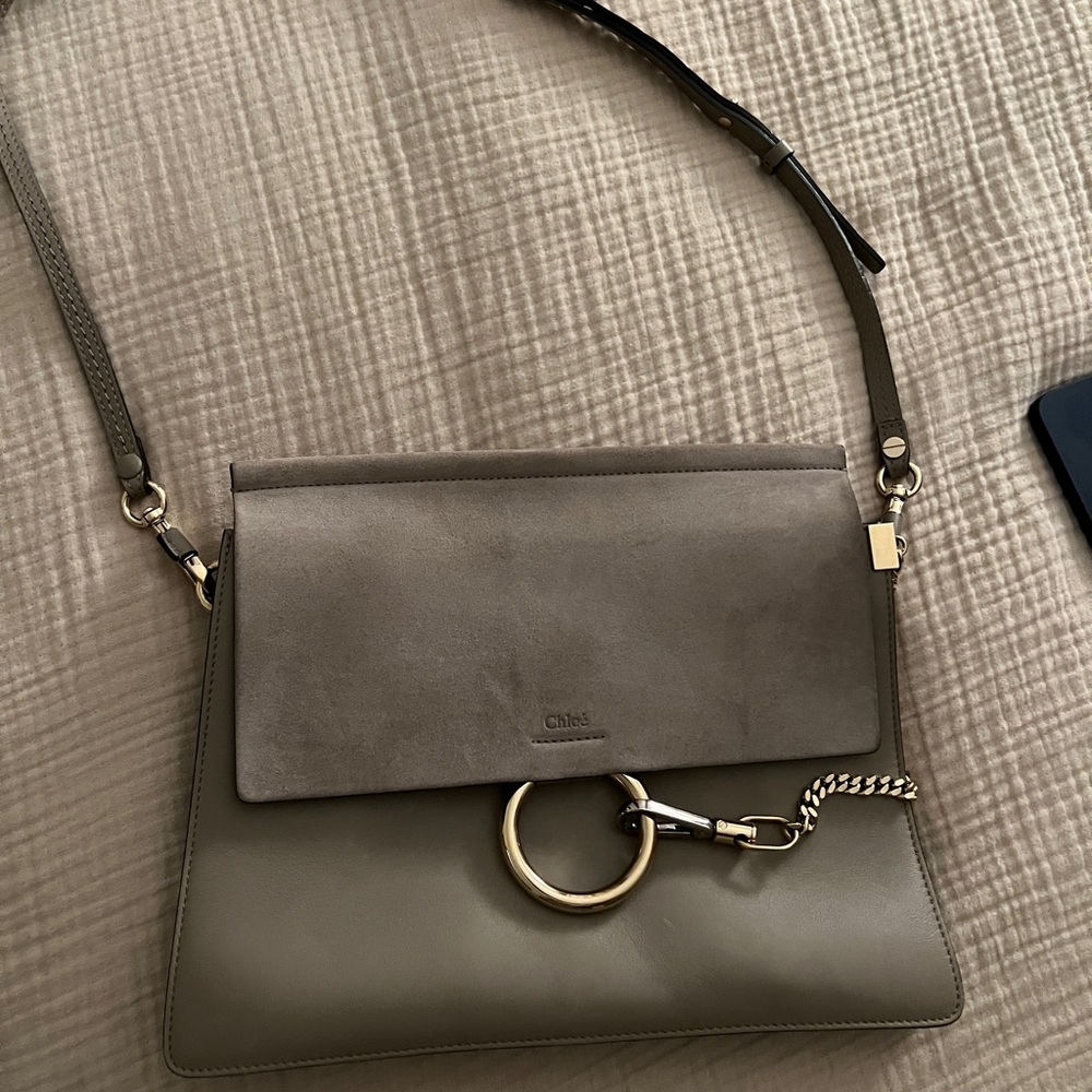 Chloe Faye Bag in Grey